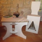 Table Basse en Carton - Stand 100 % Carton 